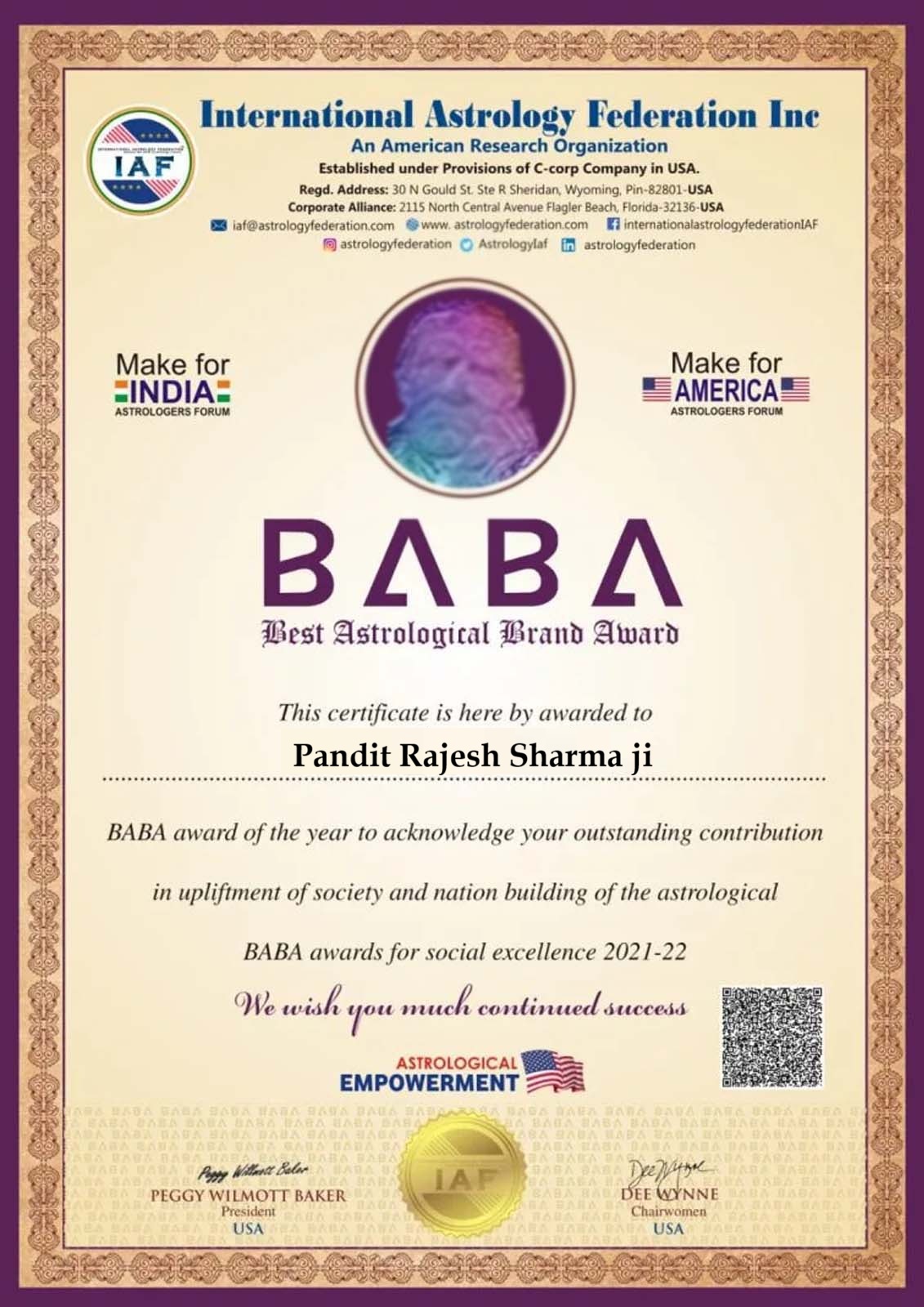 Pandit Rajesh Sharma ji +91-9896372776